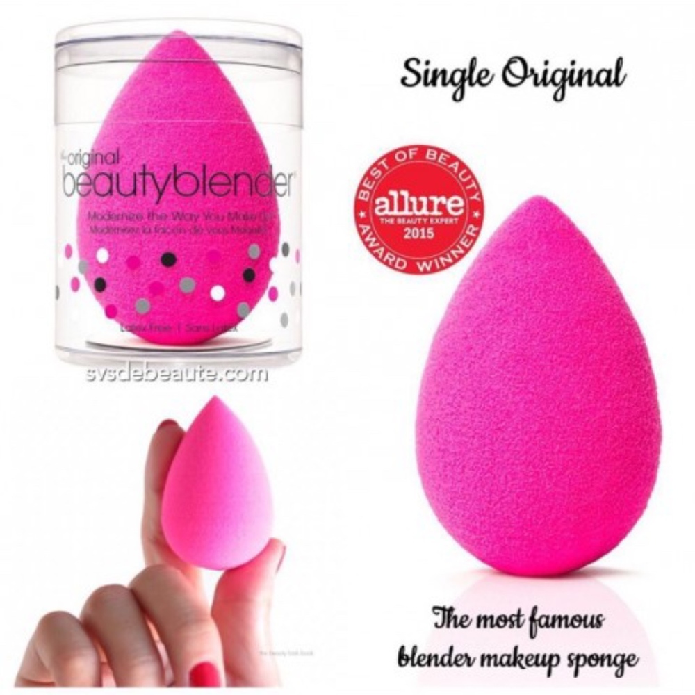 The Original Beautyblender Makeup Sponge Pink New